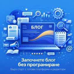 How to create a blog without programming